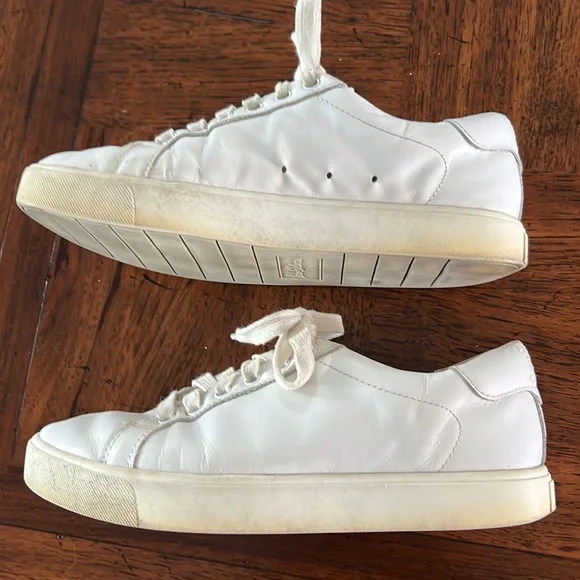 Sam Edelman white leather sneakers - Picture 4 of 6